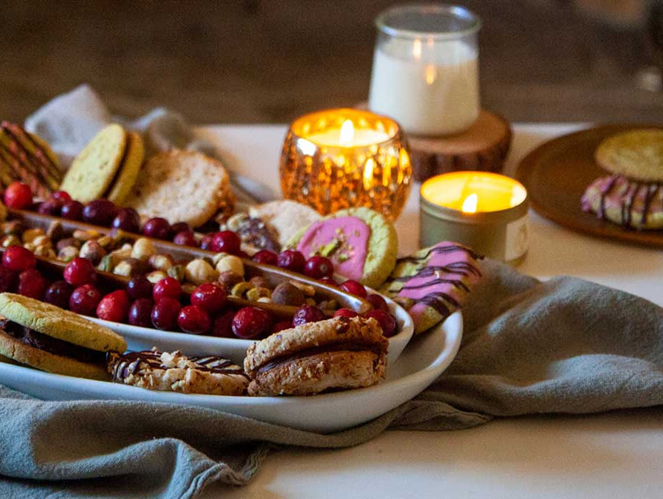 Gluten-free Shortbread with Toasted Nuts