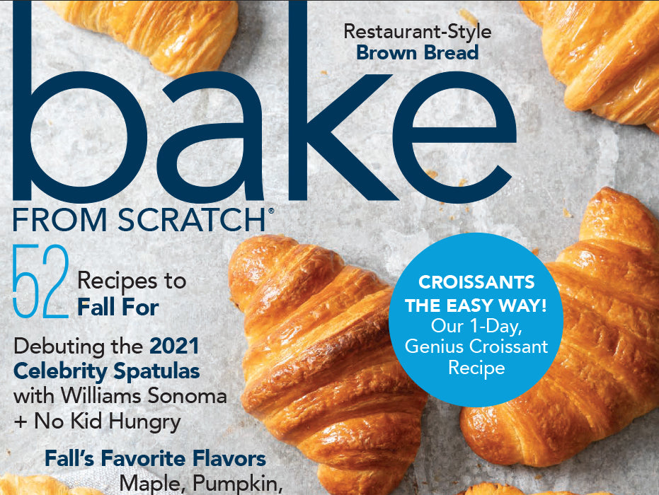 Haand Ripple Side Plate featured in Bake from Scratch