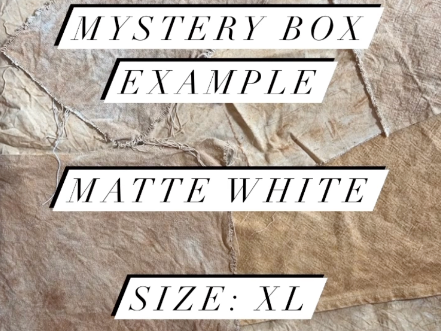 Mystery Box Example: All Matte White Extra Large