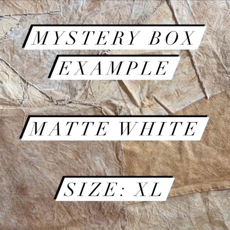 Mystery Box Example: All Matte White Extra Large
