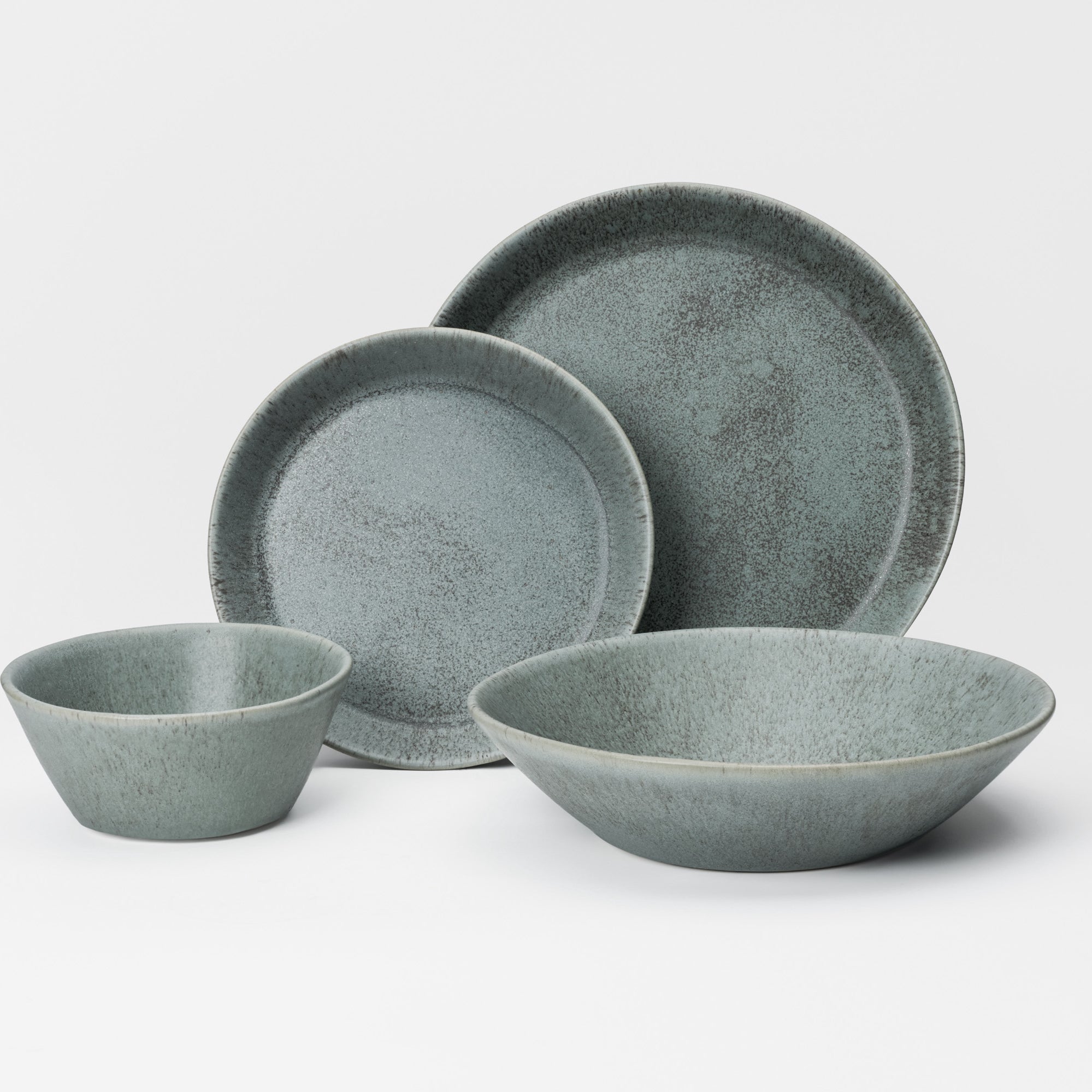 4 Piece Skali Coupe Dinner Setting