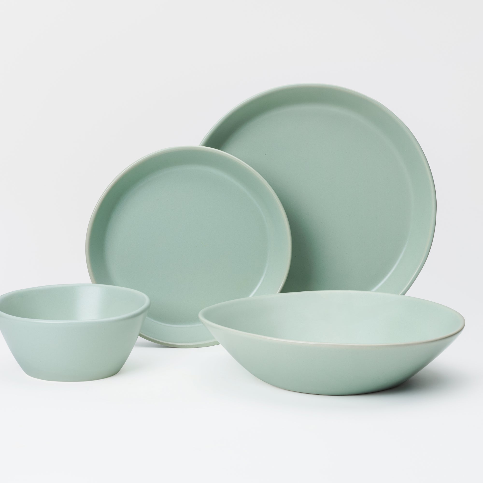 4 Piece Skali Coupe Dinner Setting