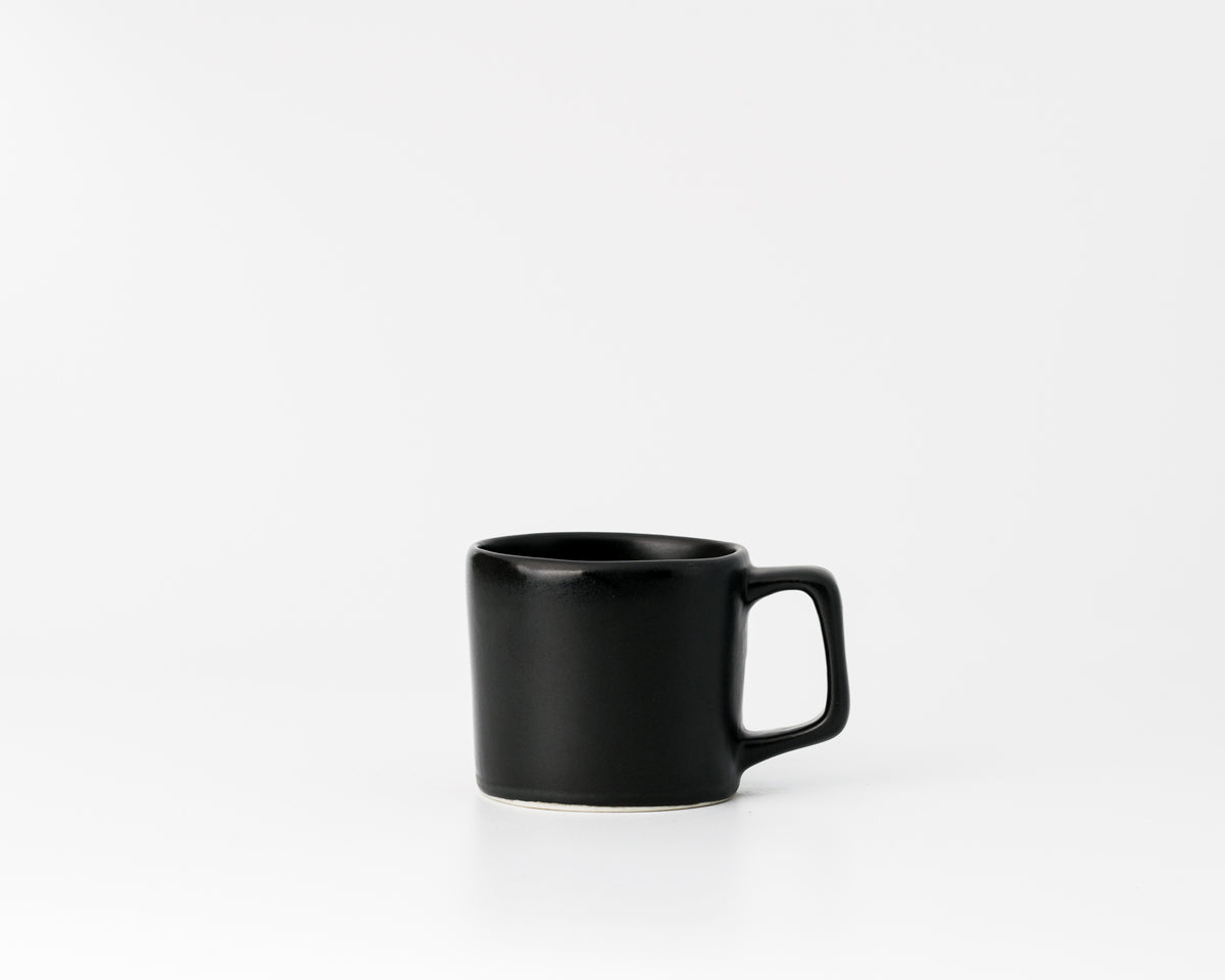 Black Mini Espresso Mugs W/ Handle - 8 Ct.