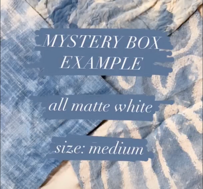 Mystery Box Example: All Matte White - Medium