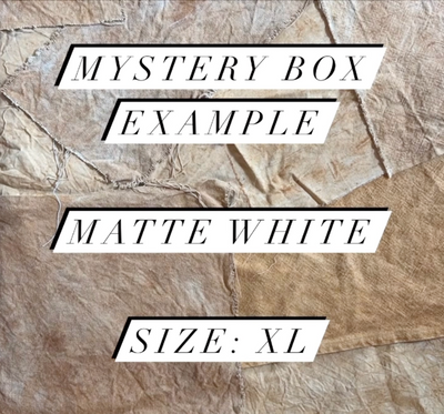 Mystery Box Example: All Matte White Extra Large