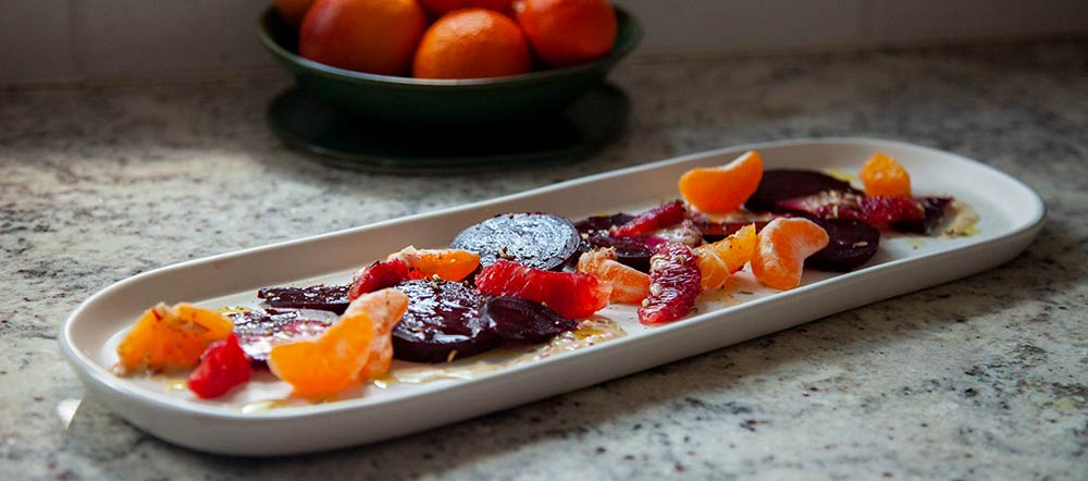 Roasted Beetroot + Orange Salad