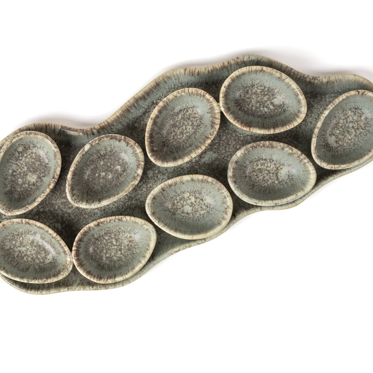 Riverstone Deviled Egg Tray, Stacy London & Haand Collection